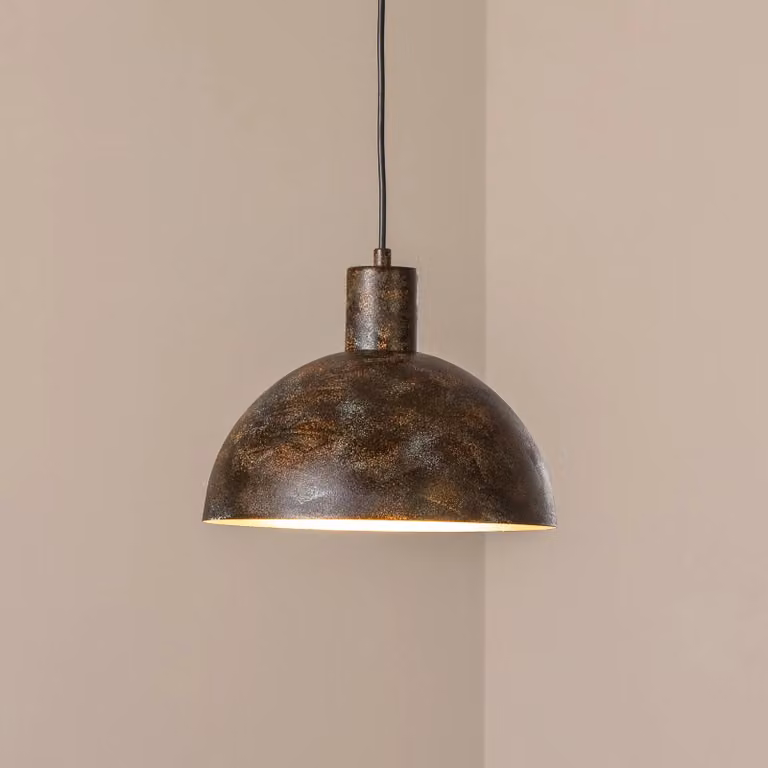 Lampada a sospensione Kure Opviq, dimmerabile, Marrone / Ruggine, Cucina, Metallo, Moderno, Lampada a sospensione