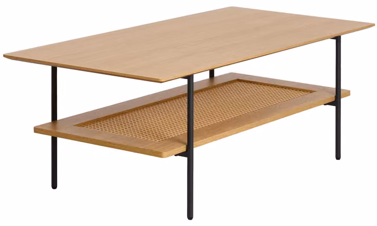 Selsey Mogest - Tavolino, aspetto legno di quercia, 110x55 cm