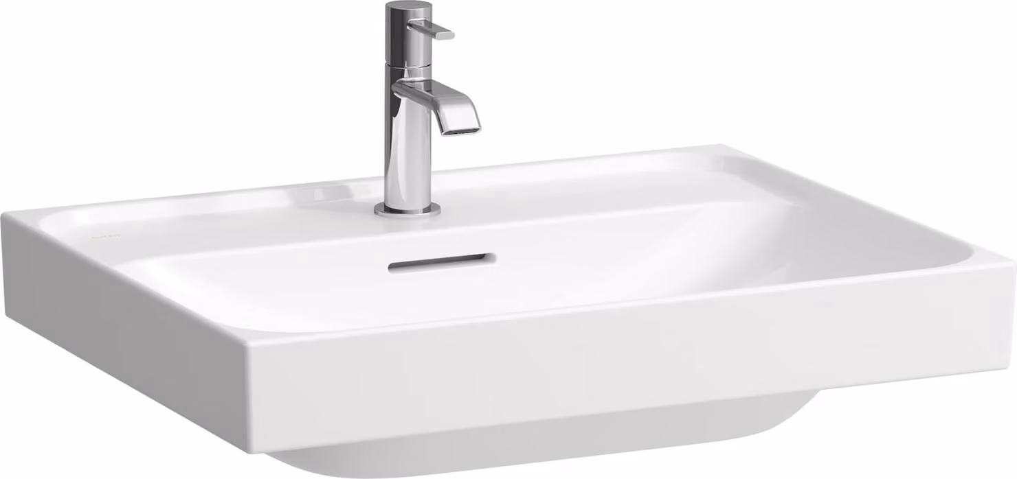 LAUFEN MEDA lavabo à poser, poncé, 600x460mm, 1 trou pour robinet, avec trop-plein, H8161134001041, H8161134001041