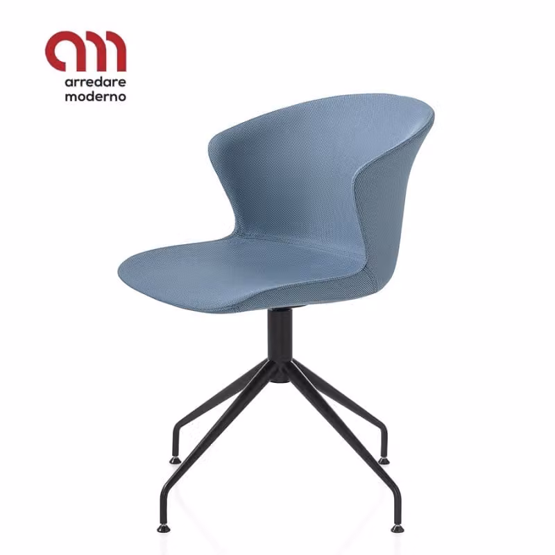 Sedia Kicca Plus Kastel girevole