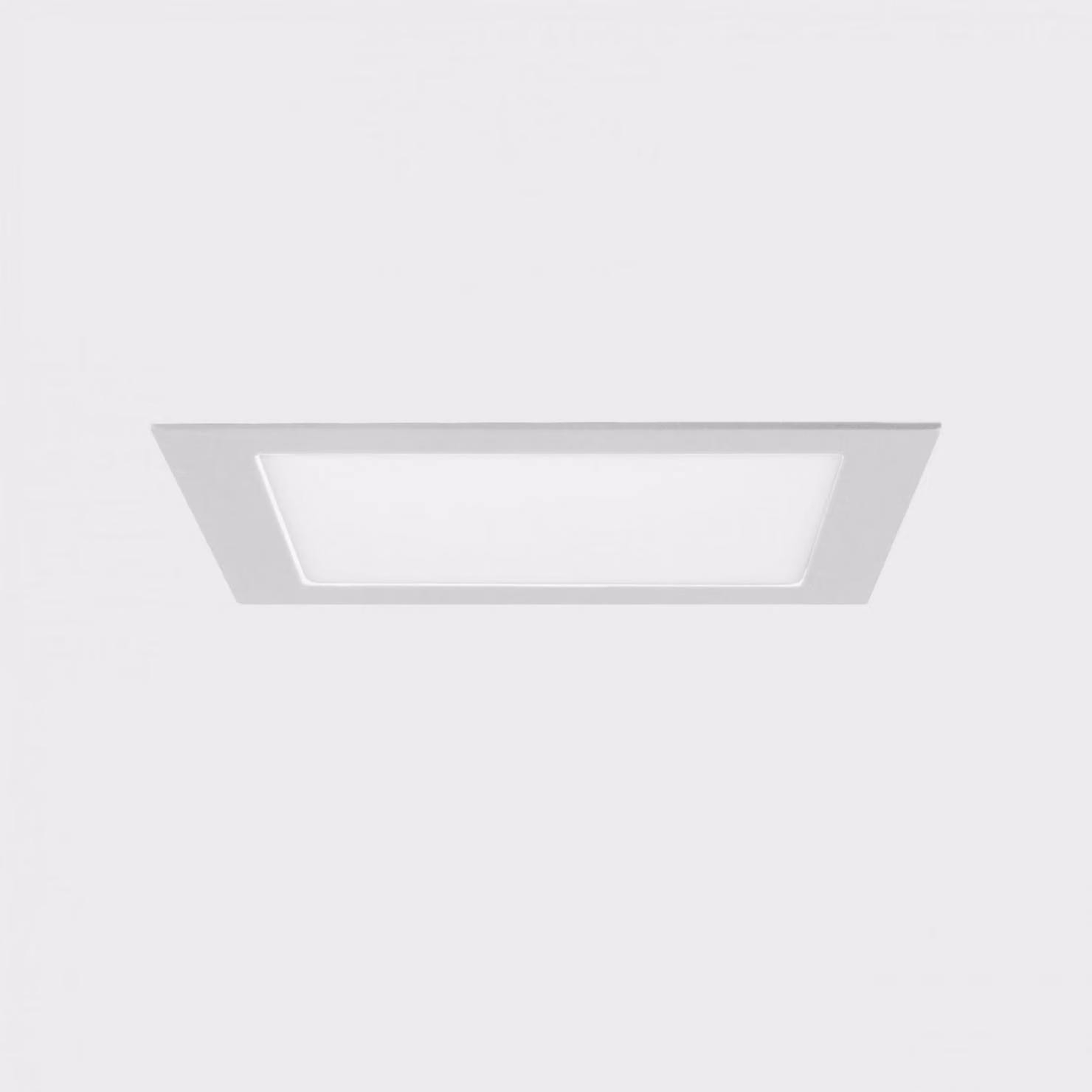 KOHL LIGHTING KOHL-Lighting DISC SQ apparecchio da incasso con cornice 300X300 mm bianco 24 W CRI 80 3000K PUSH