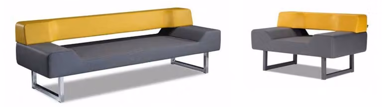 Sofagarnitur Möbel 3+1 Sitzer Sofa Sessel 2-tlg Wohnzimmer Moderne Stil