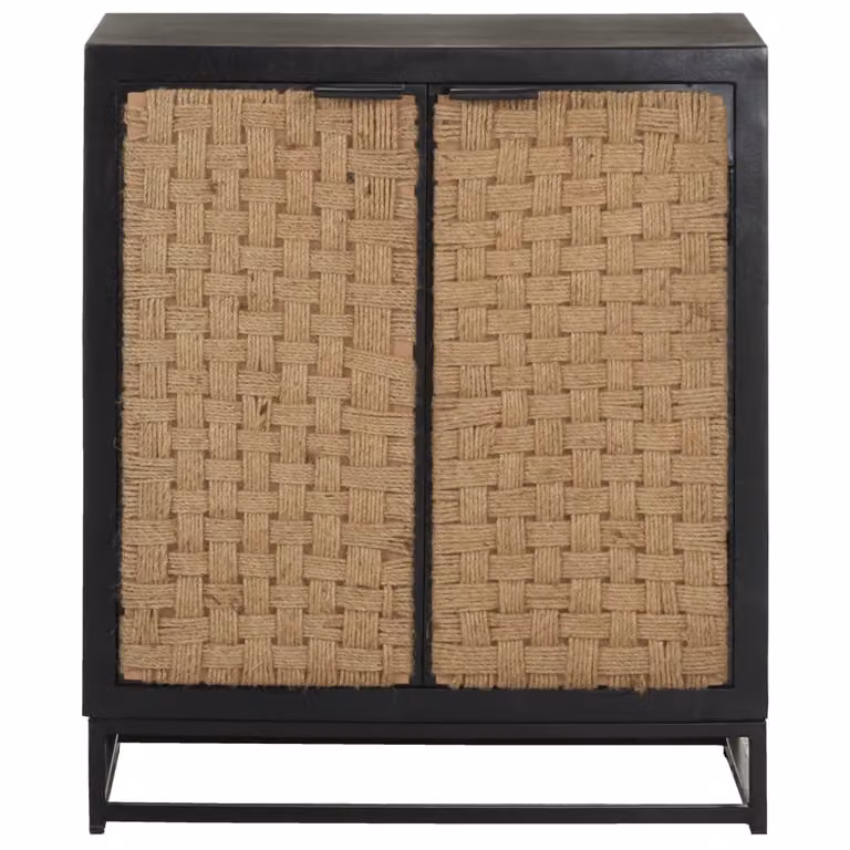 Credenza 60x35x70 cm in Legno Massello di Mango