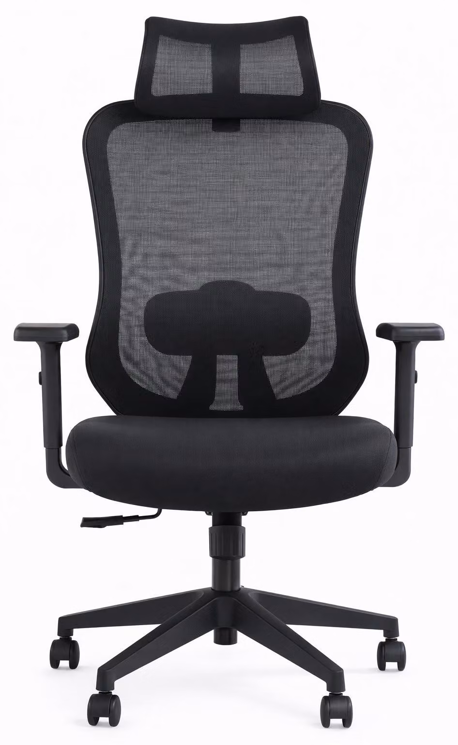Sedia da ufficio ergonomica con poggiatesta e braccioli regolabili