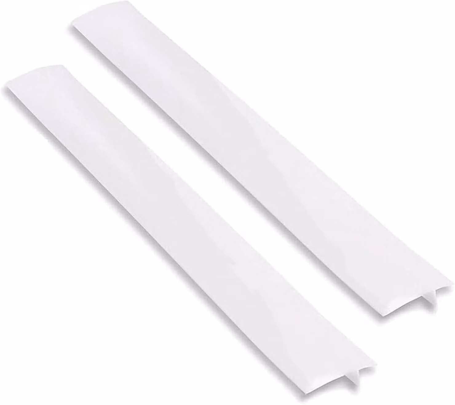 Set di guarnizioni siliconiche a forma di "T", resistenti al calore, 2 pezzi da 63,5 cm ciascuno, adatte per cucine e fornelli