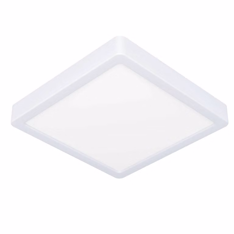 Eglo 900647 FUEVA 5 LED apparecchio a plafone 17W 210x210mm Bianco Bianco caldo IP44