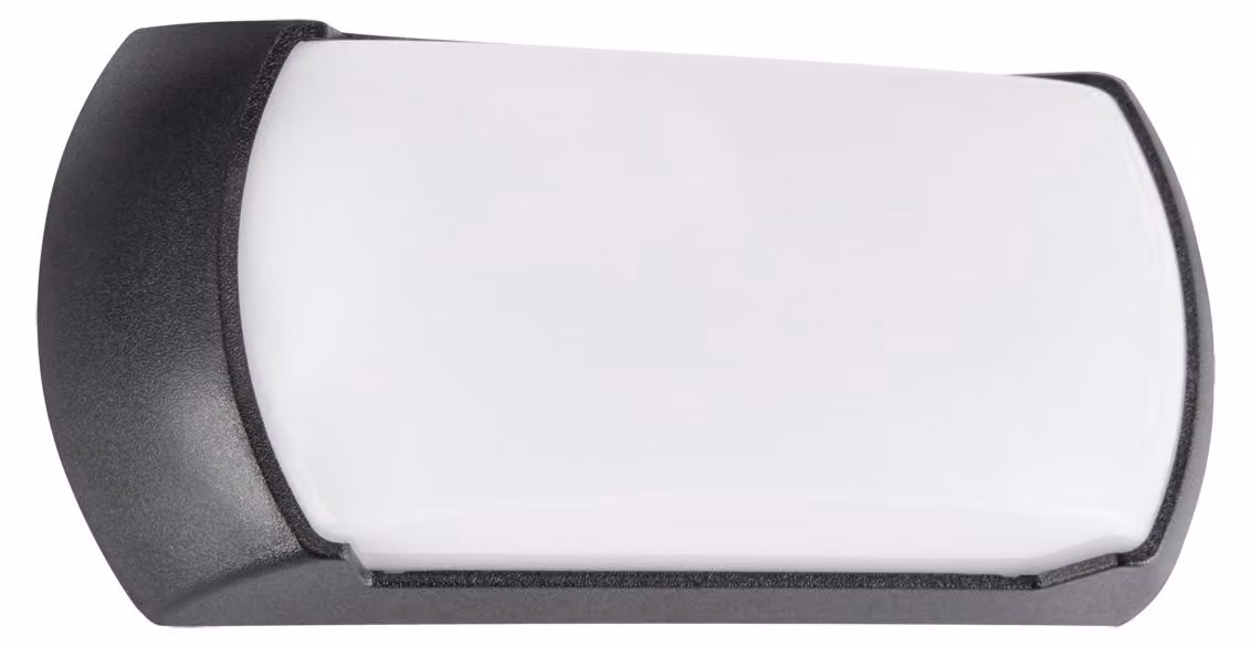 LED Enduro 12W lampada ermetica da facciata nera
