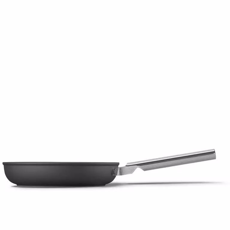 Padella in alluminio antiaderente per induzione, Nero Smeg Cookware, diam. 26cm (FINE SERIE)