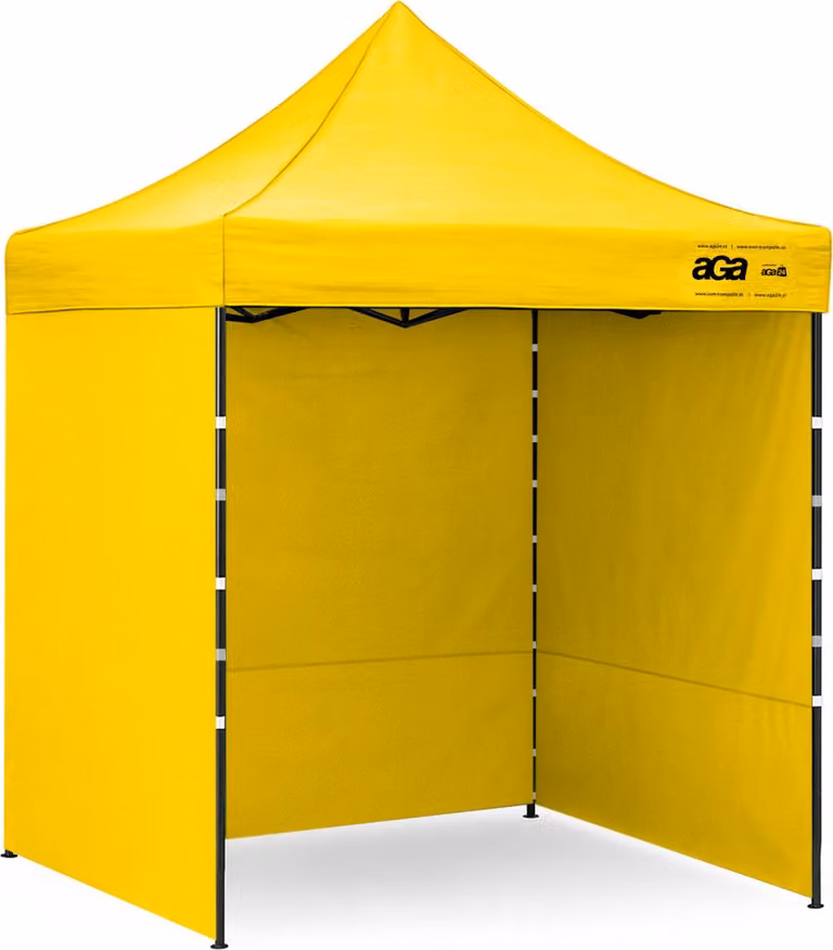 Aga Stand pieghevole PARTY 2x2m Giallo