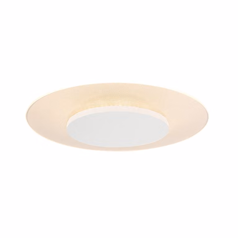 Plafoniera - bianco - LIDO -  plastica metallo - Ø 36cm - LED - 7798W - Steinhauer