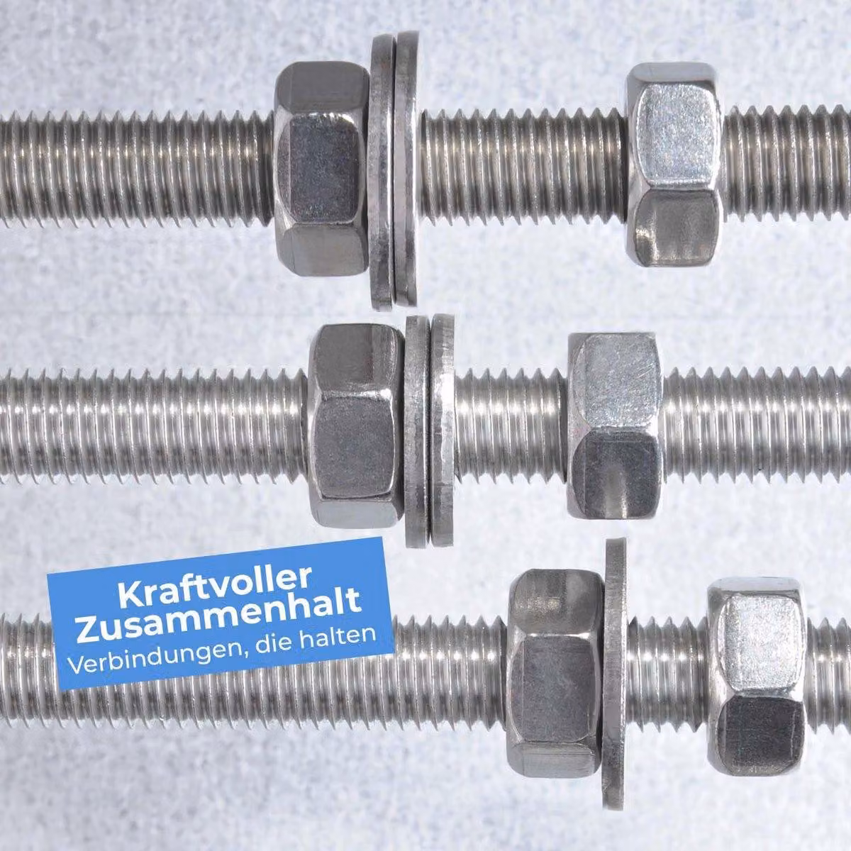50 rondelle di supporto, 6,4 x 25 mm, per viti M6 - acciaio inossidabile | Resistenti alla corrosione | Rondelle a U