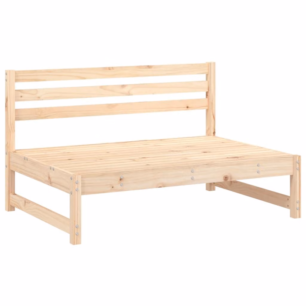 Set Salotto da Giardino 5 pz in Legno Massello di Pino