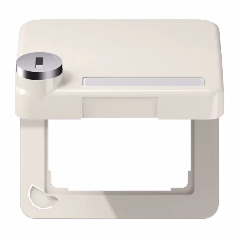 Jung CD590BFKLSL Coperchio ribaltabile con serratura di sicurezza