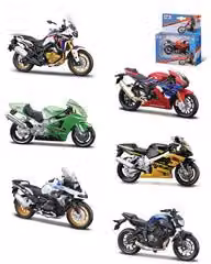 Moto stradale/cross scala 1:18 Assortito 31300
