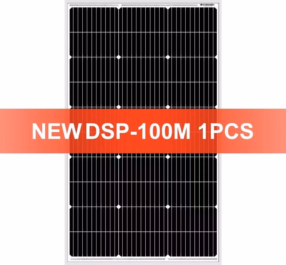 Modulo solare, generazione efficiente di energia, design compatto, 100W