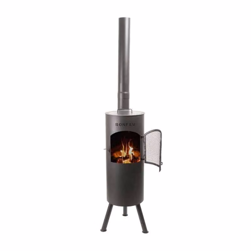 Stufe da giardino BonFeu BONGIANO LP - Ø 30 cm x H 153 cm
