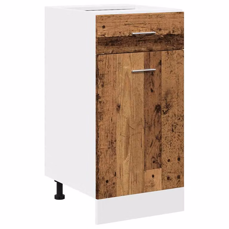 Mobile con Cassetto “Lyon” Legno Antico 40x46x81,5cm