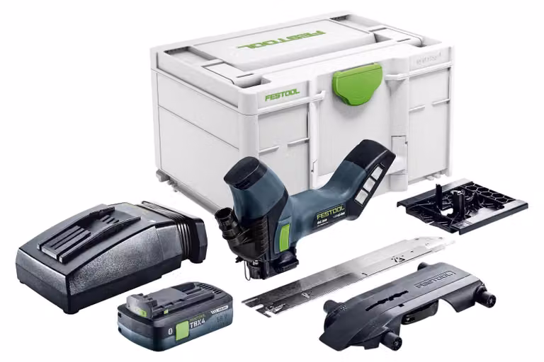 Festool ISC 240 EB-Basic sega isolante a batteria 18 V 240 mm + 1x batteria ricaricabile 4,0 Ah + caricatore rapido + Systainer