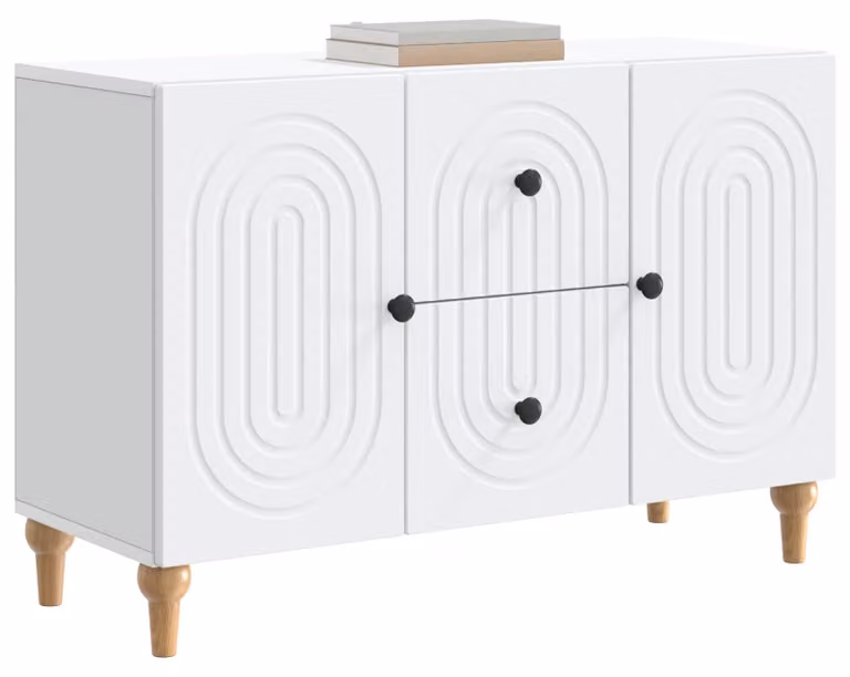 Mobile TV Bianco 89 x 34,5 x 60 cm Legno ingegnerizzato