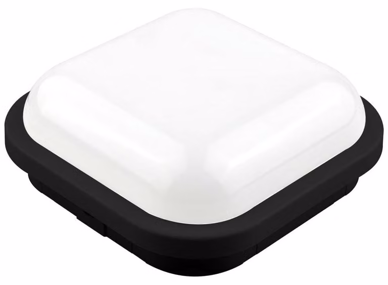 Lampada a LED da parete, IP65, quadrata, 20W, resistente alle intemperie, per uso esterno