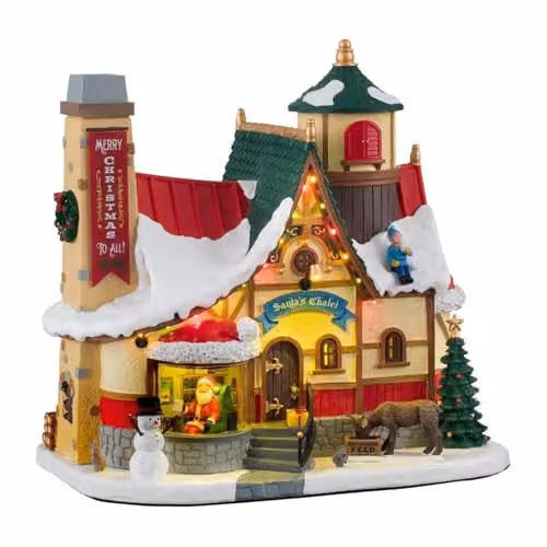 Lemax Villaggio di Natale Santas Chalet -15742