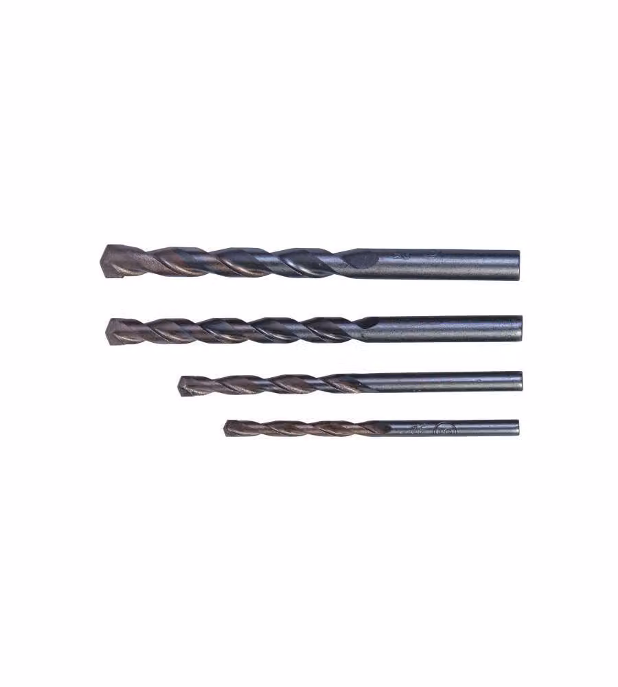 Set punte per calcestruzzo ISO 5468 da 5 a 10 mm. 4 pz.