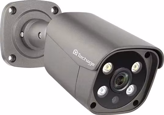 Telecamera IP POE, chiarezza 5MP/8MP, comunicazione audio bidirezionale, telecamera POE 5MP da 48 V, 1 pz