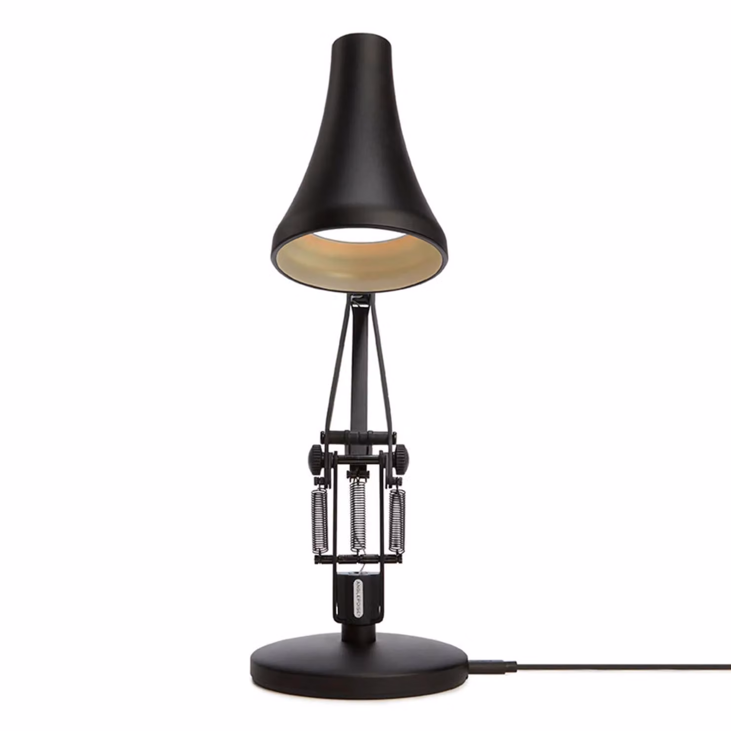 Anglepoise Lampada da scrivania 90 Mini Mini, dimmerabile, Nero, Studio / Ufficio, Alluminio, Industriale, Lampada da tavolo LED