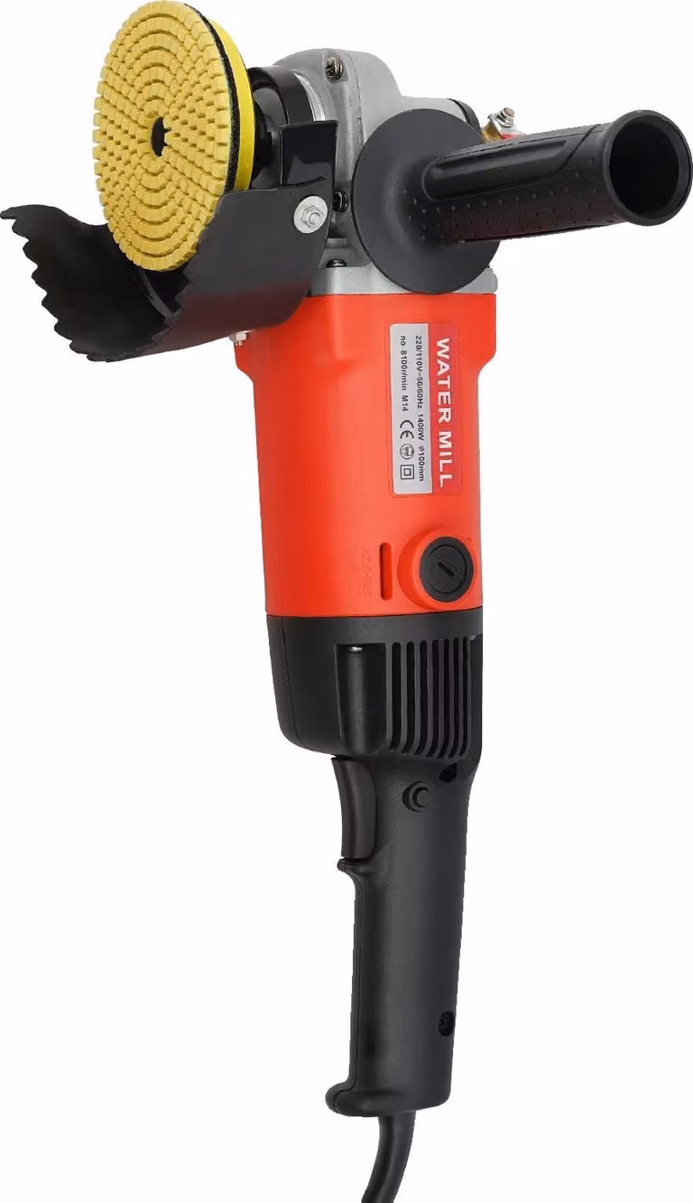 Lucidatrice elettrica, potenza 1400 W, 6 livelli di velocità, rosso