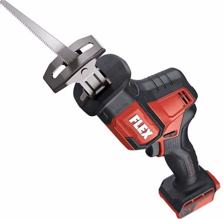 Flex Leistungsstarke Akku-Säbelsäge 12 V RS 16 12-EC C (Sägeauflage schwenkbar)