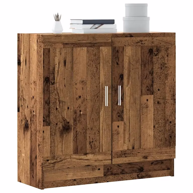 Libreria vidaXL in stile classico color marrone in MDF, L 82,5 cm x P 30,5 cm x H 80 cm