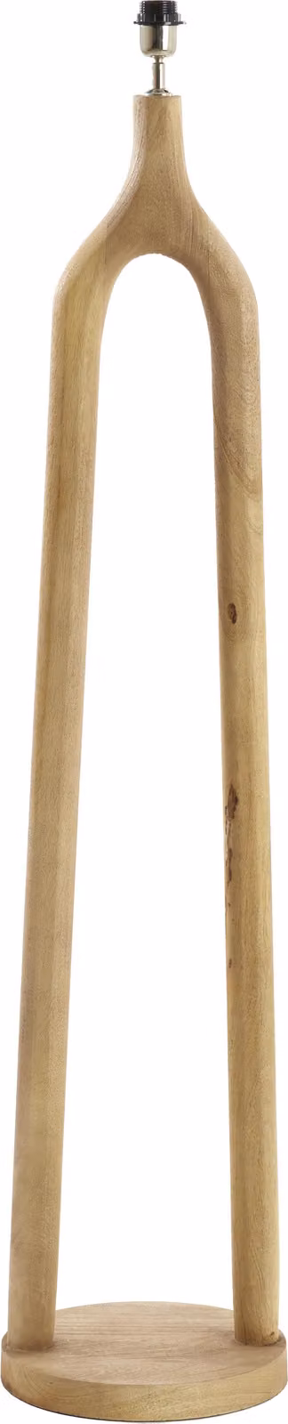 Lampada da terra - naturale - Xitta - legno - apparecchio singolo - E27 - 8216382 - Light & Living
