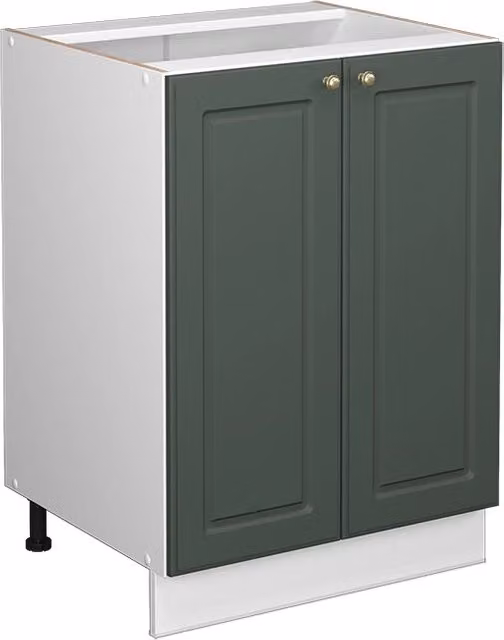 Mobiletto bagno Vicco Fame-Line Verde-oro rustico con ante soft-close L: 60 cm, H: 82 cm