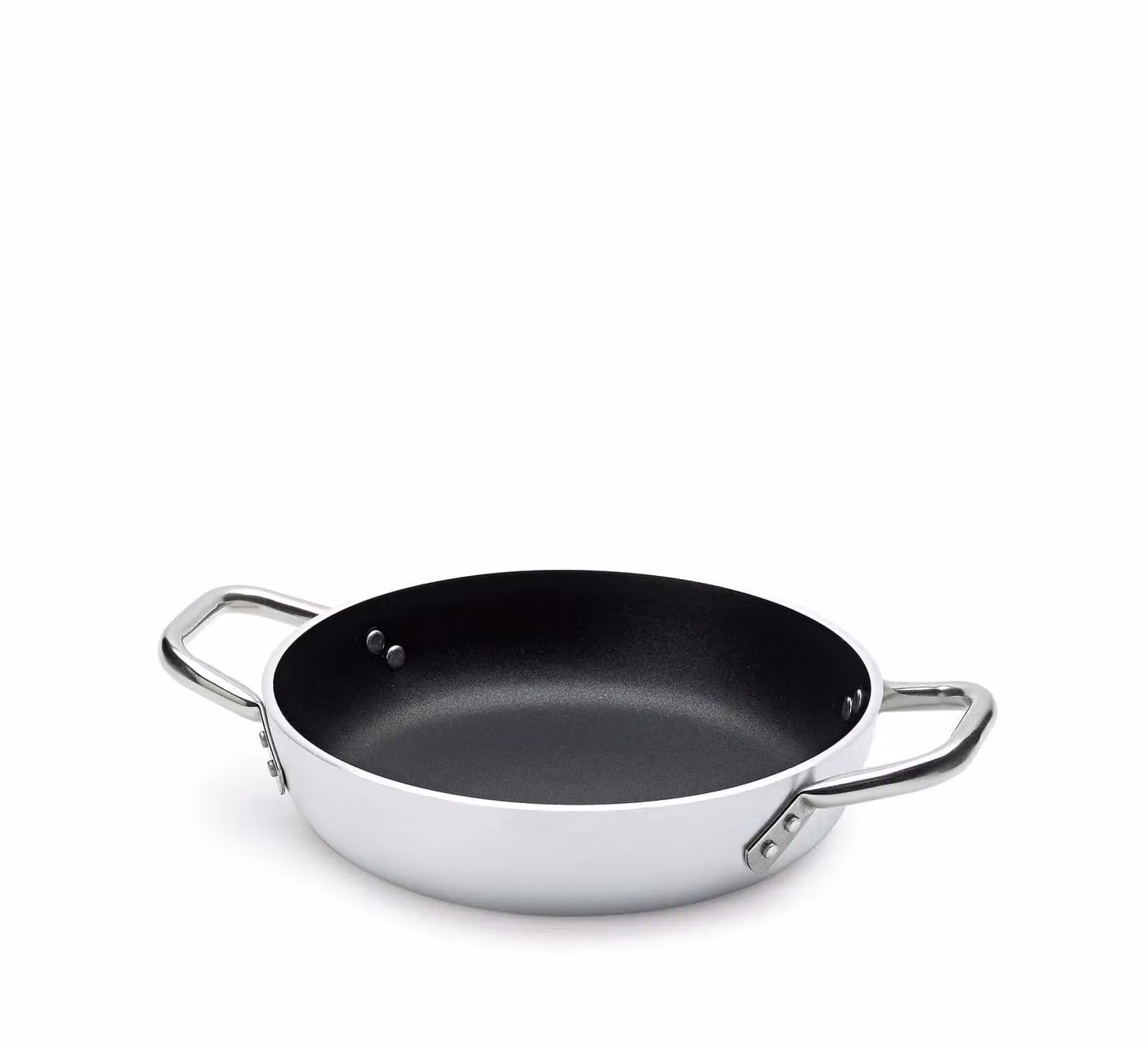 Tegame in alluminio antiaderente con maniglie in acciaio inox, spessore 5 mm, diam. 36cm