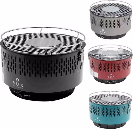Barbecue da campo con ventilazione attiva - Barbecue a carbonella per il campeggio e l'uso all'aperto