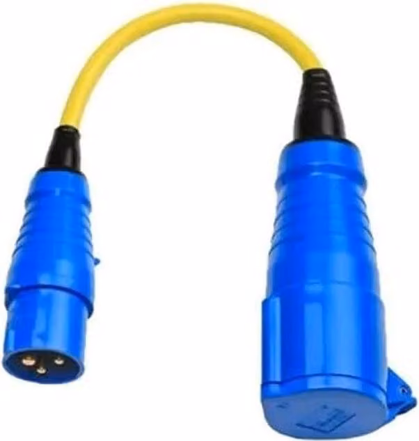 Cavo adattatore 16A bis 32A / 250V CEE / CEE