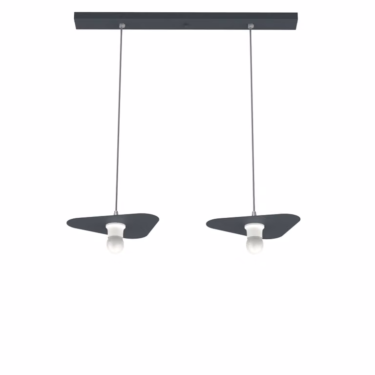 Lampada A Sospensione Cloud Lineare A 2 Luci, Monocolore Opaca