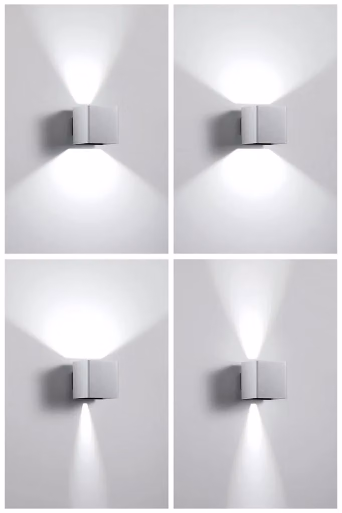 Applique LED da esterno GHEE EVO Rossini Group, 10W, IP65, Orientabile, Luce Progettuale 4000K, Colore Nero – 2