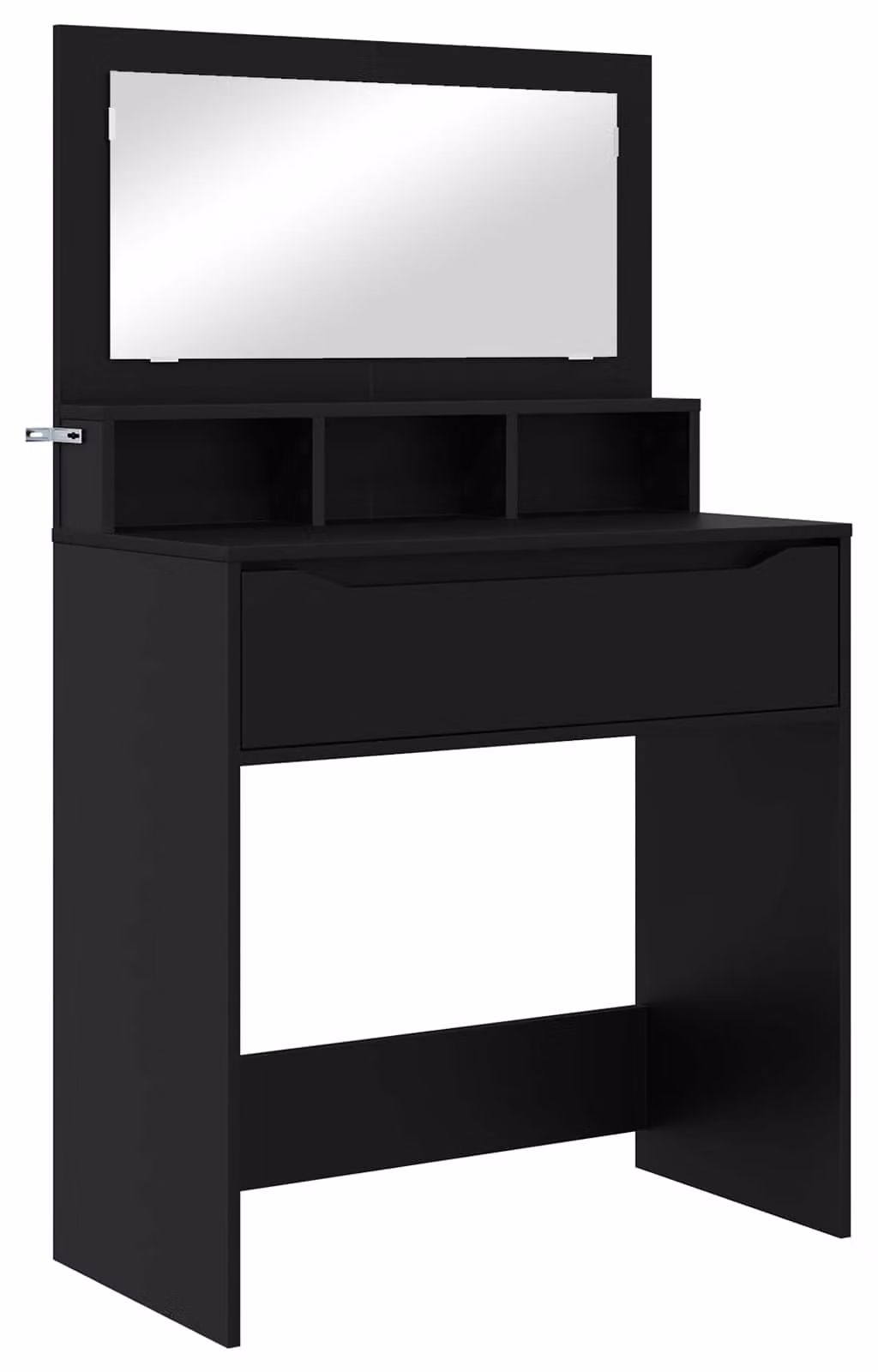 Tavoli da Trucco per Camera da Letto Nero 80 x 39,6 x 135 cm