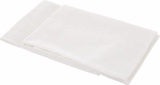 Set di 2 strofinacci in cotone bianco Slub Kasanova L/P: 50 x 70 cm