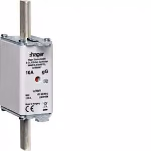 Fusibile Hager NH NH0 gG 500 V 160 A con segnalatore K LNH160M