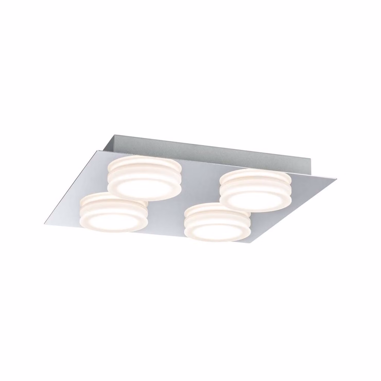 Paulmann Wallceiling Doradus IP23 LED 4x5W 250x250mm Chrome 230V Métal/Kunststo