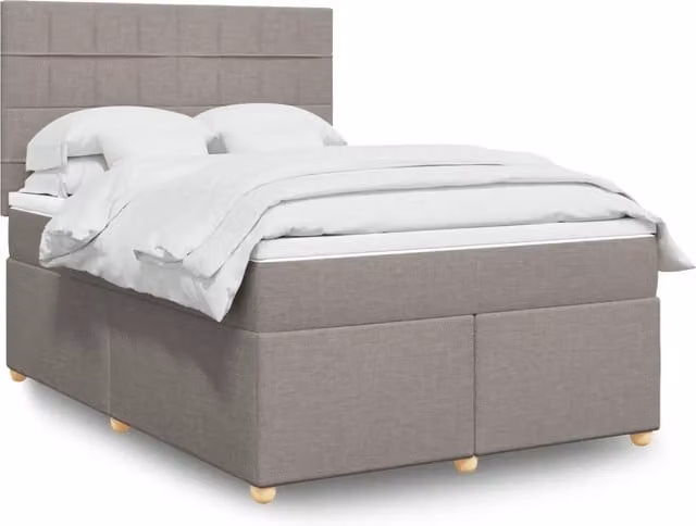 Letto Ibrido Moderno vidaXL con Struttura Imbottita e Illuminazione Sottostante L: 140 cm, P: 200 cm