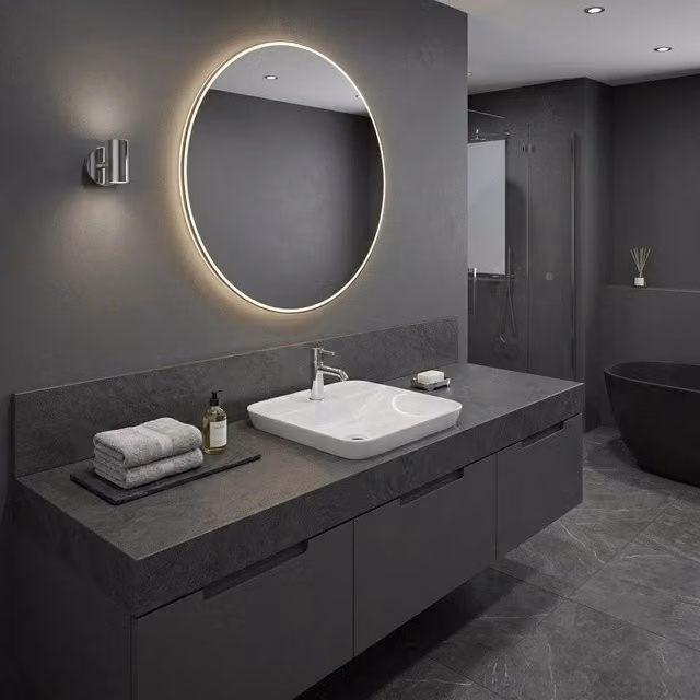 Lavabo incasso quadrato in ceramica Rak Ceramics Bianco L/P/H: 42 x 42 x 42 cm
