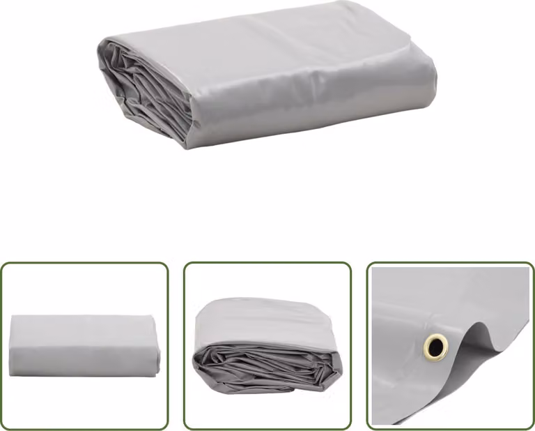 The Living Store telone grigio 2,5x4,5 m 650 g/m²