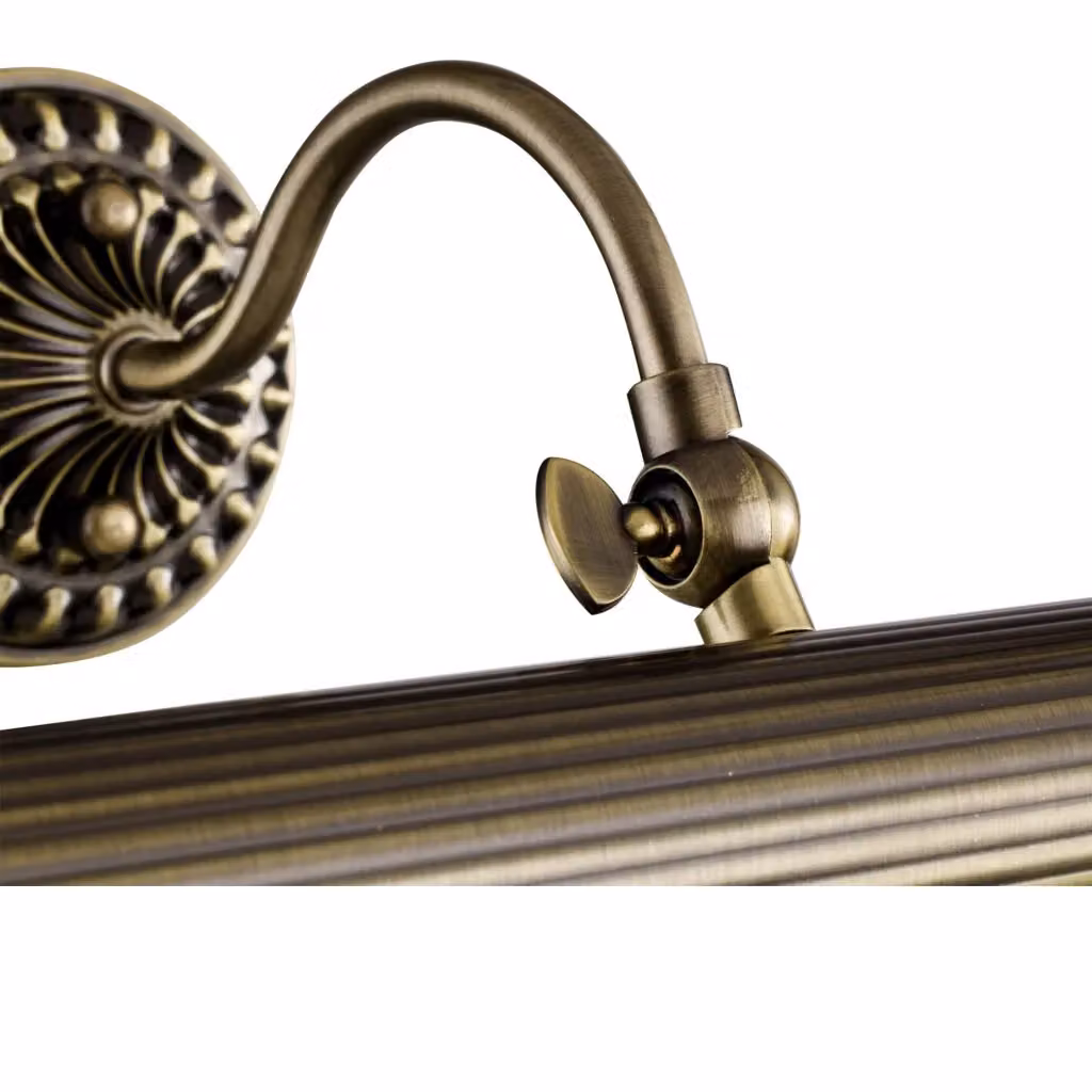 Applique classica Maytoni Renoir in metallo bronzo con 2 luci E14 regolabile – 2