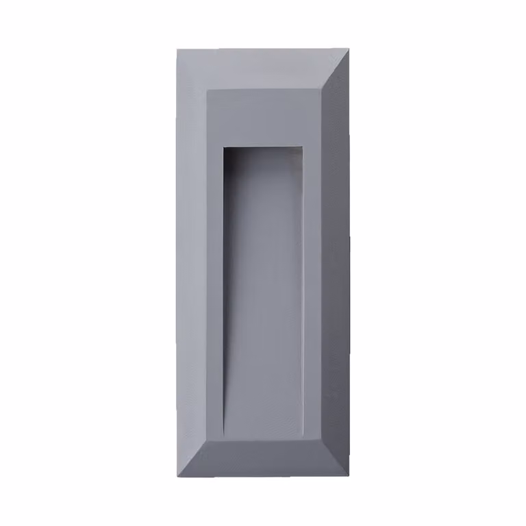 Applique RADIX 1W,4000K,IP65, grigio L: 80, L: 27, H: 200, attacco SMD LED