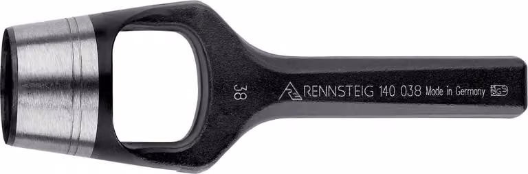 Rennsteig Henkellocheisen Ø 38 mm Locheisen Lochstanzer Stanzer 1400380