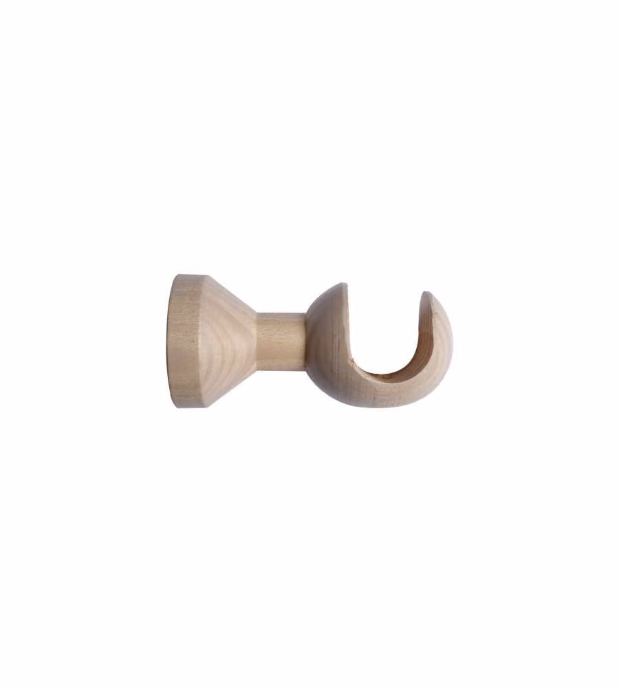 Supporto Tenda Parete Cintacor - Frassino - 10,5 cm