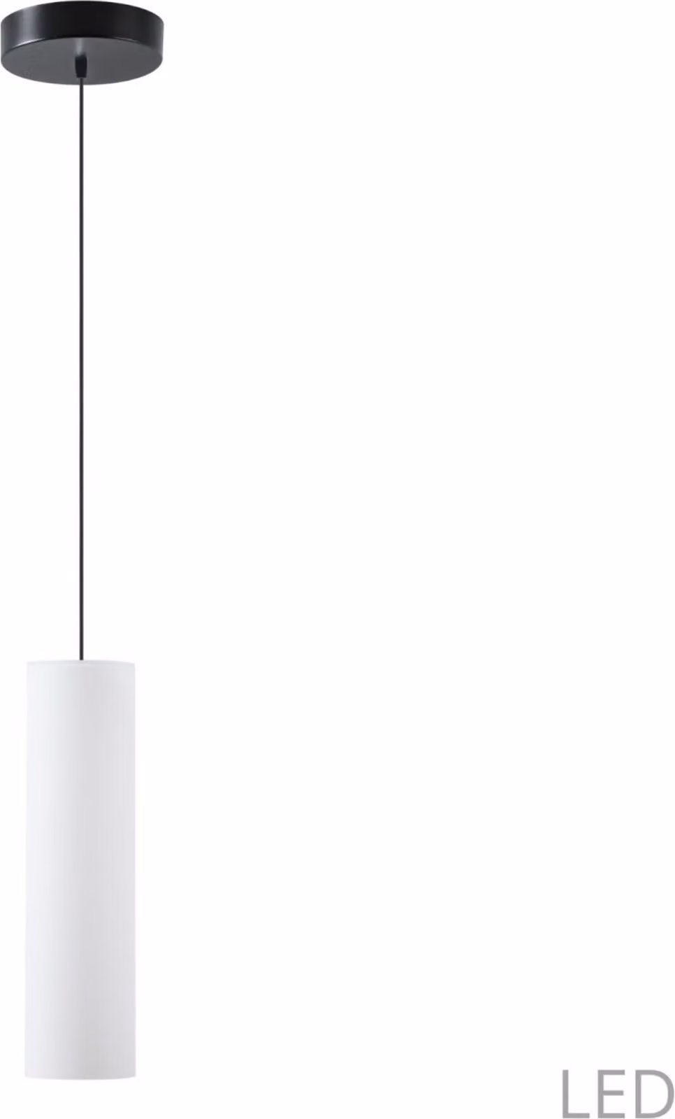 Apparecchio LED a sospensione KUMA S con sospensione a cavo, Variante: KUMA S2, Ø 120 mm, 4000 K, NERO